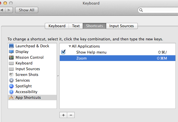 keyboard shortcut to full screen fullscrea game