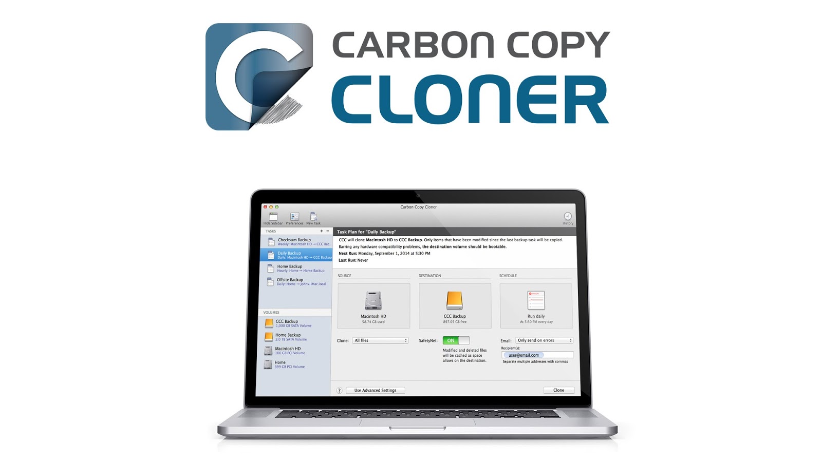 carbon copy cloner vs